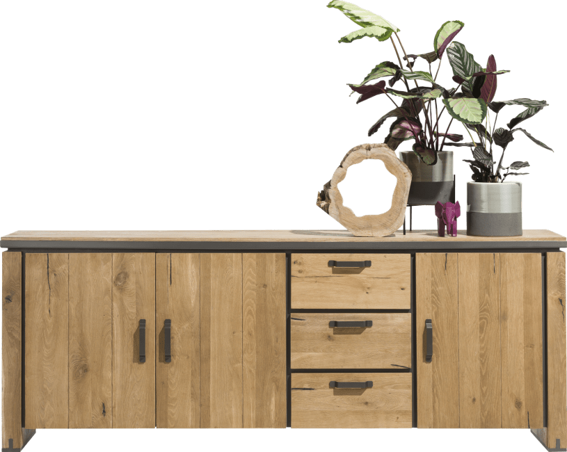 Wonderbaar Farmland, dressoir 240 cm - 3-deuren + 3-laden OX-63