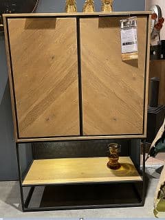 Highboard 100 cm - 2-portes + 1-niche (+ LED)