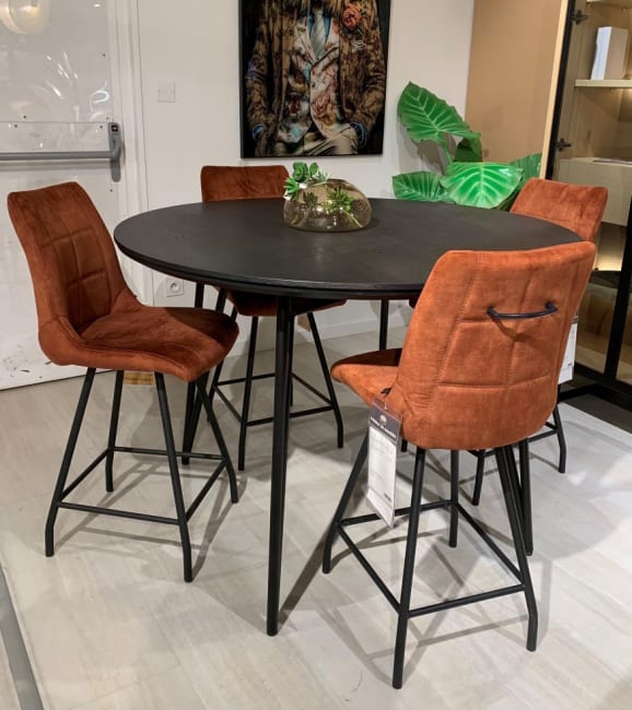 Lot 4 chaises de bar