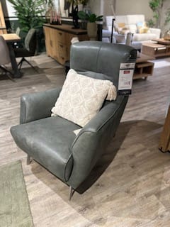 FAUTEUIL en cuir