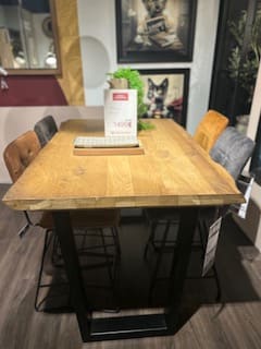 TABLE DE BAR A RALLONGE