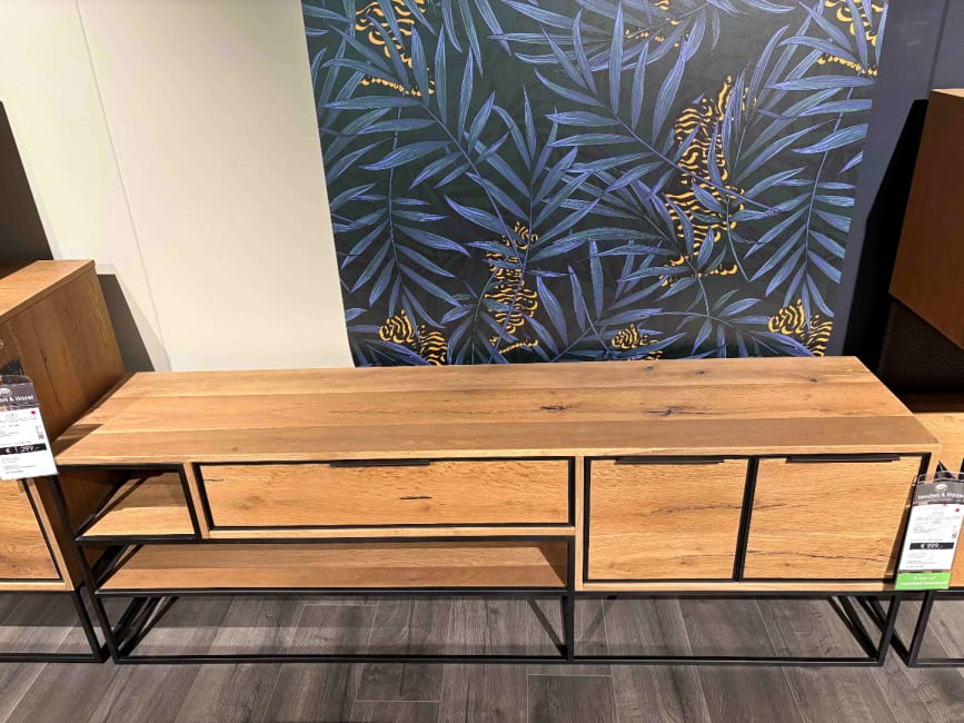 Lowboard City, Railway Brown - 180cm