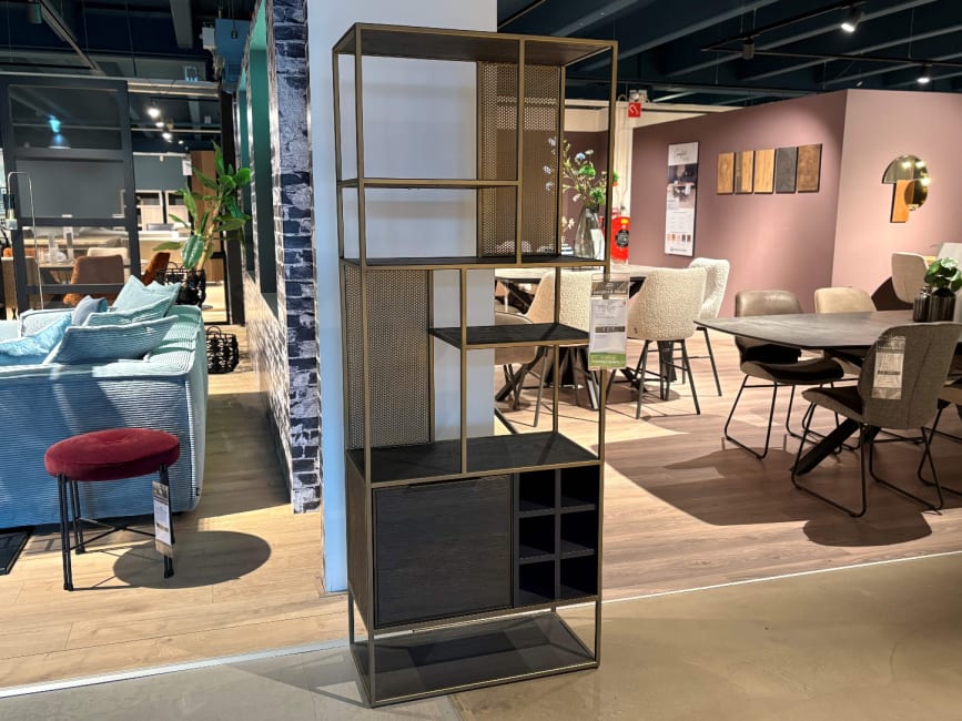 Boekenkast City , Castle antraciet - 70 cm