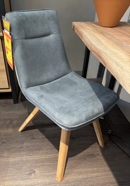 CHAISE PIEDS BOIS CHENE NATUREL