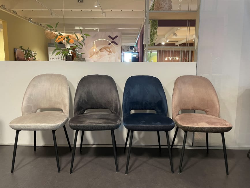 Set van 4 eetkamerstoelen Vays