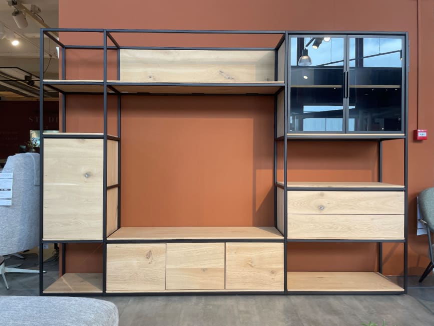 Modulo TV-wand 270cm, 5niveaus