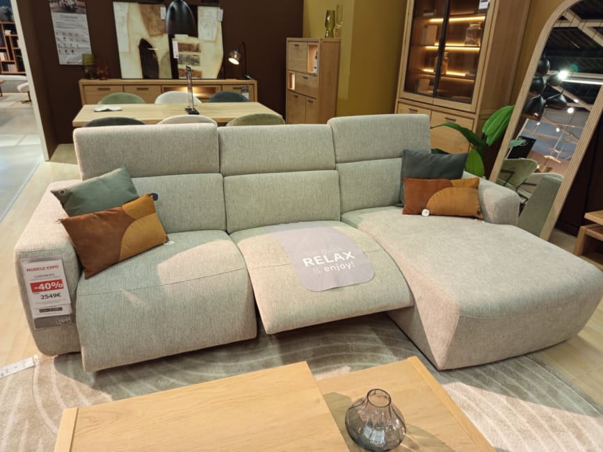 CANAPE ANGLE DROIT 2  ASSISES ELECTRIQUES