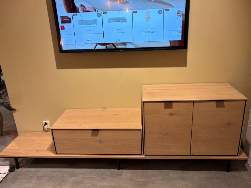 Wandopstelling Elements - 250x46 cm