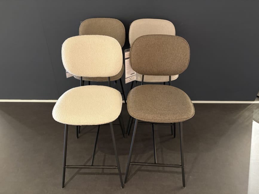 Set van 4x barstoel Lexi