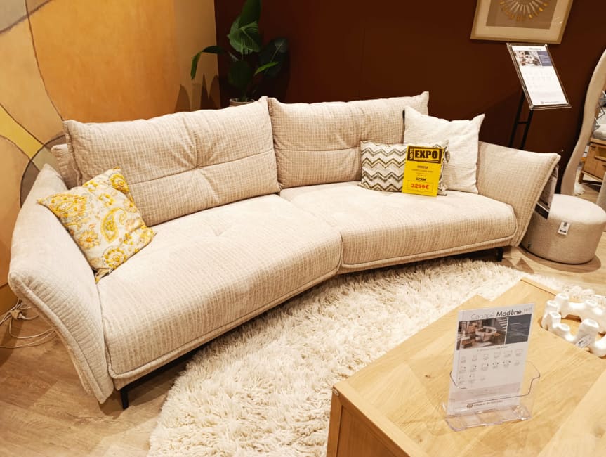 CANAPE 4 PLACES ROND