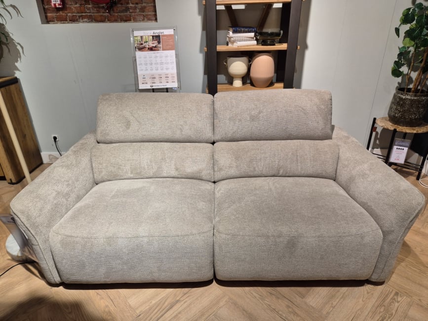 Anglet 2.5 zitsbank electrisch 2 motoren