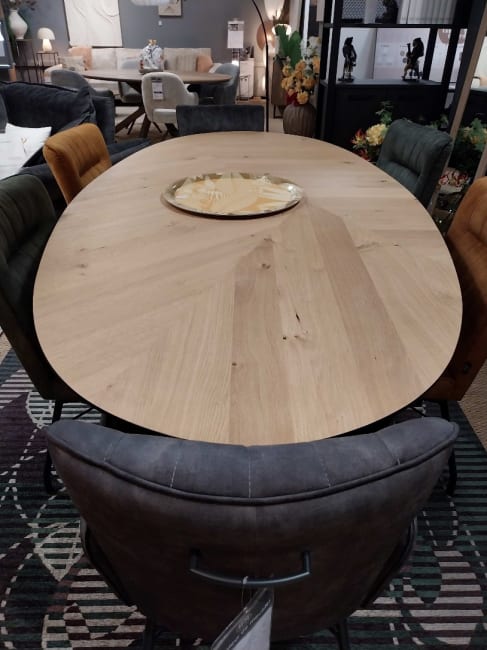 Table ellipse 240x120cm