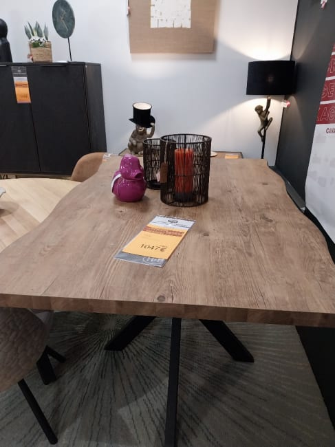 Table de bar 150 x 100 cm H 92 cm