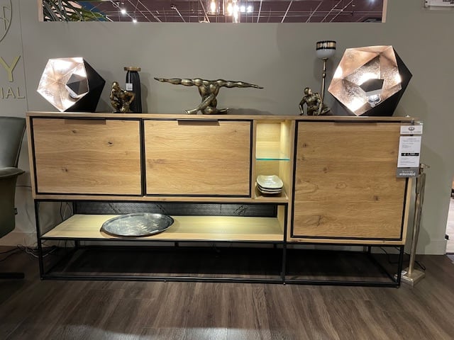 BUFFET 3 PORTES + 3 NICHES 190CM