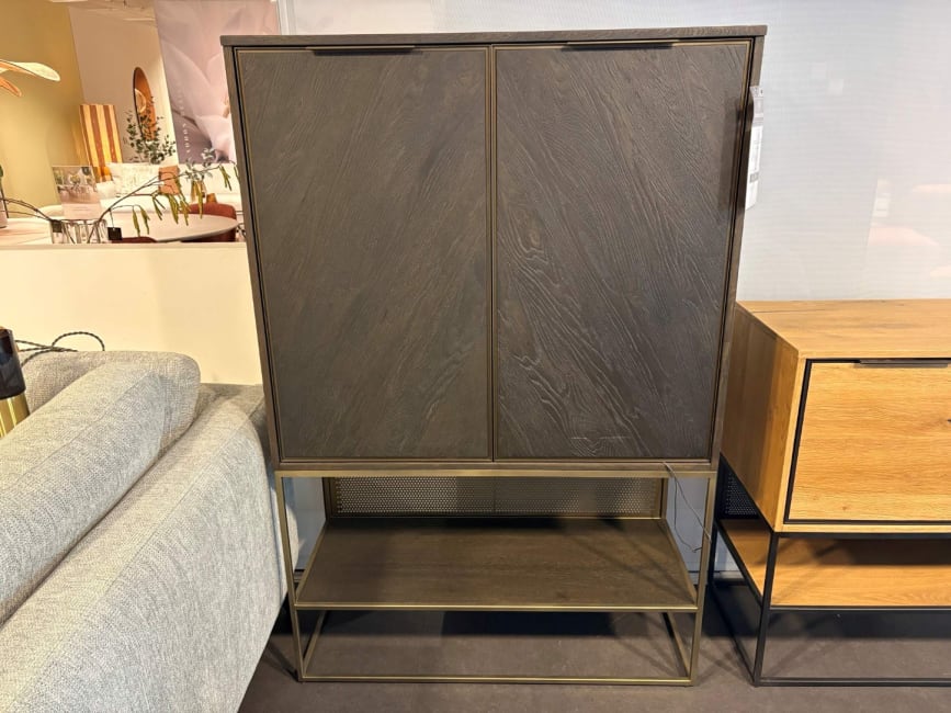Highboard City, Castle Antraciet - 100 cm