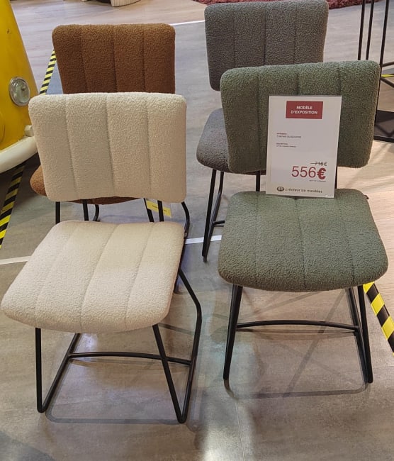 Lot de 4 chaises