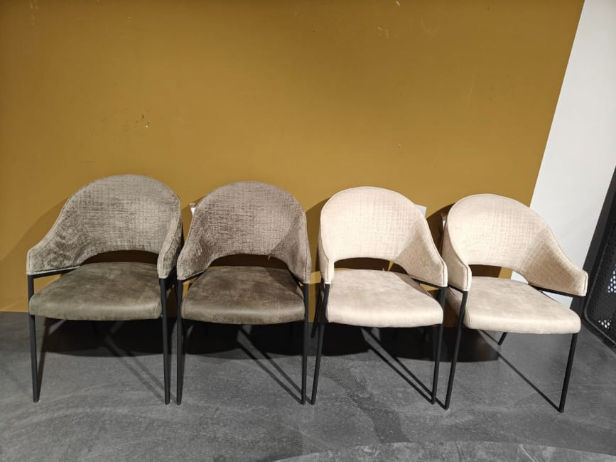 Nolan set van 4 armstoelen