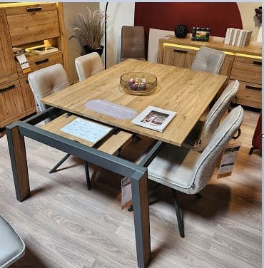 Table de repas avec allonge