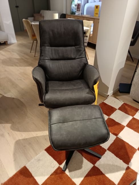 FAUTEUIL RELAX + POUF