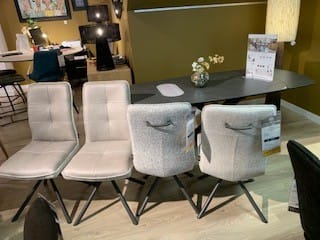 LOT DE 4 CHAISES NOE