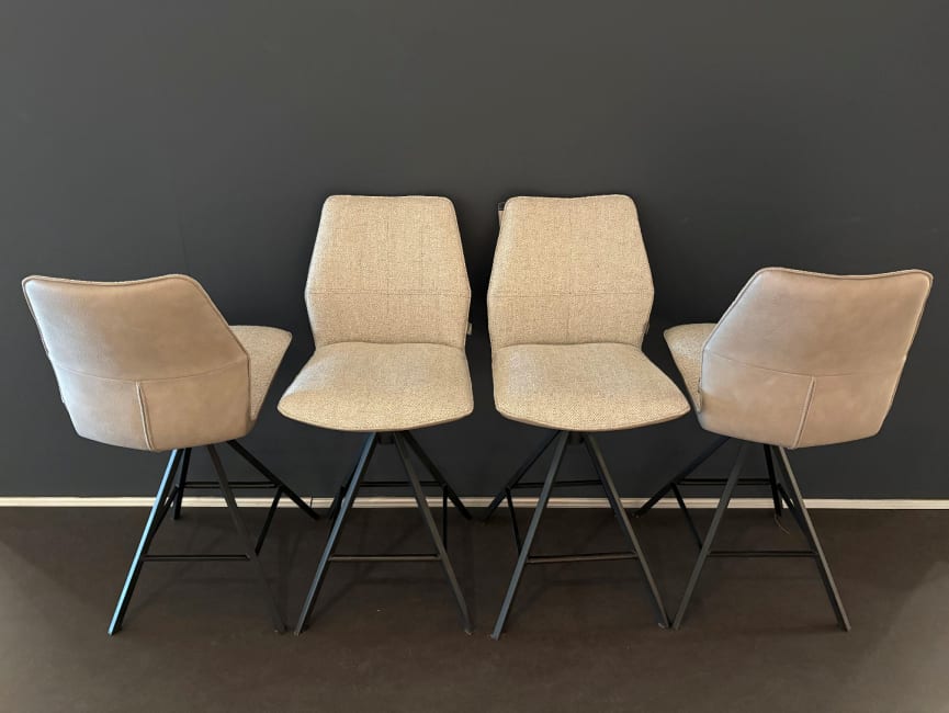 Franky barstoelen set van 4