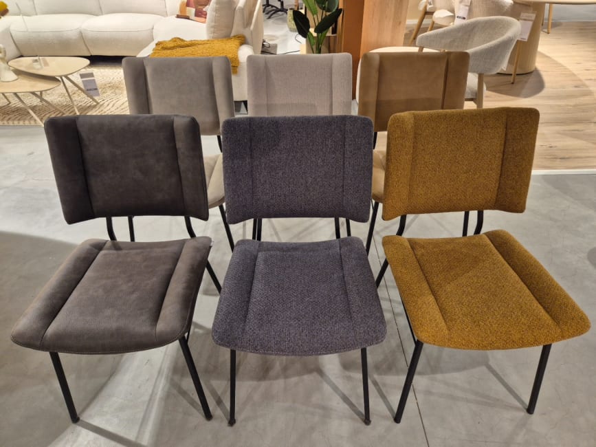Tatum eetkamerstoelen set 6.