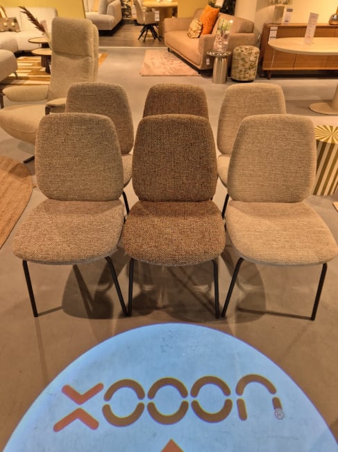 set 6 eetkamerstoelen Fae