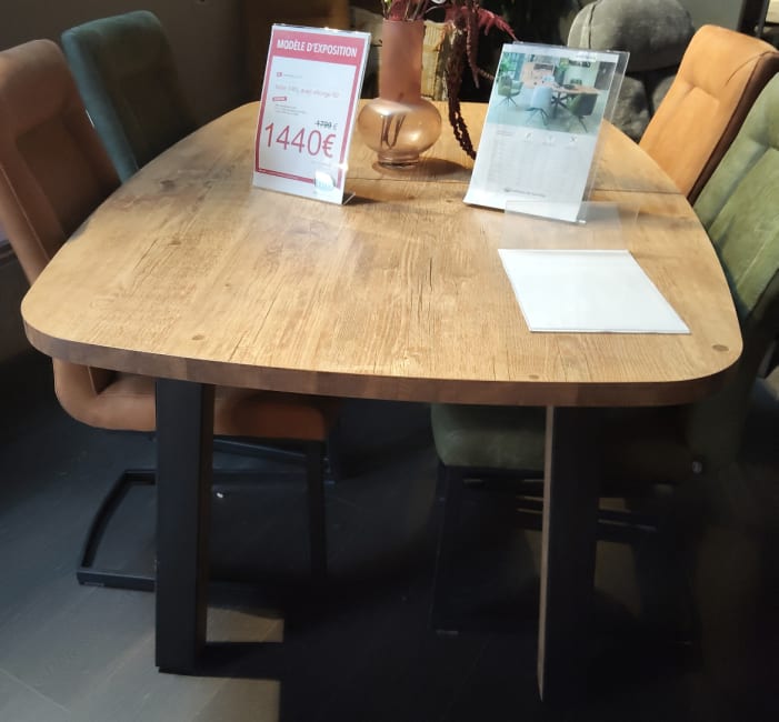 TABLE 160 AVEC ALLONGE