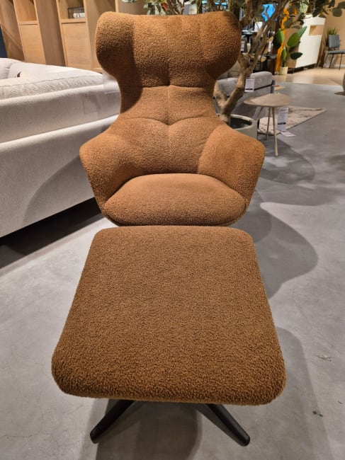 Fauteuil Noora + Poef