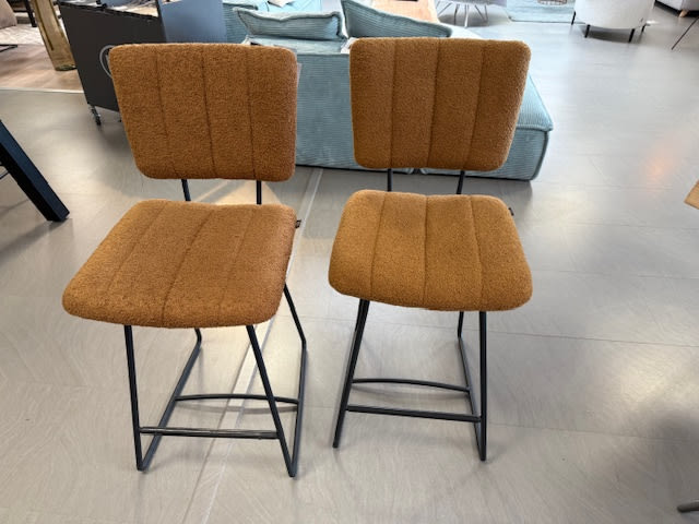 Lot de 2 chaises de bar Charles