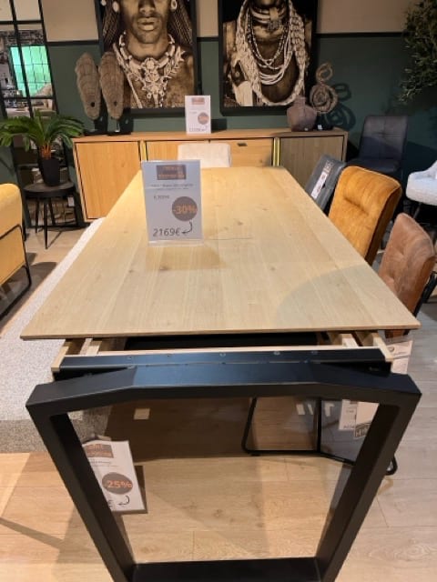 Table à rallonge