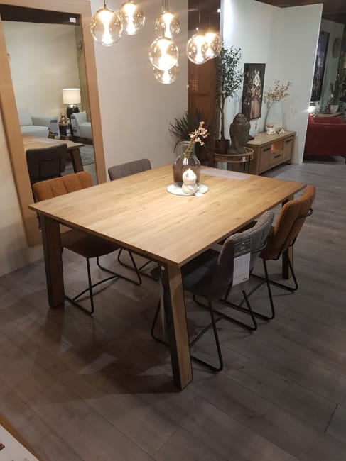 Table extensible en primo laminato (HPL)