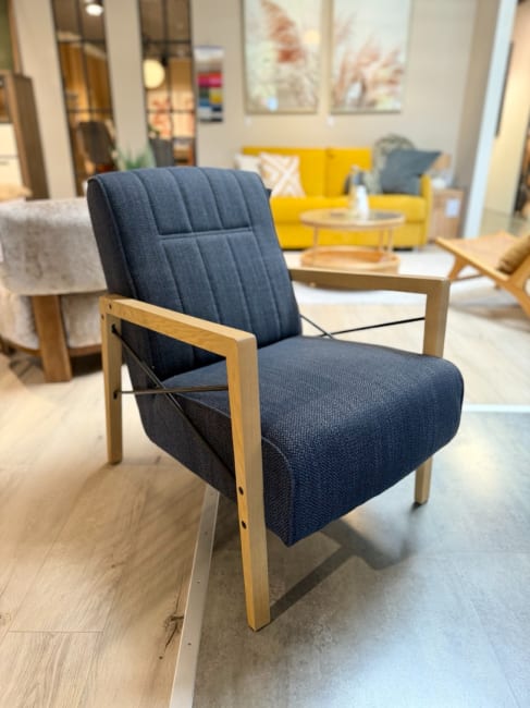 Fauteuil accoudoir en bois
