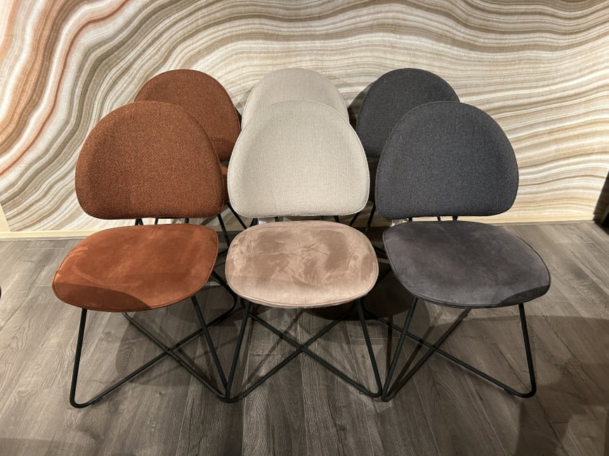 Eetkamerstoelen Luna, set van 6