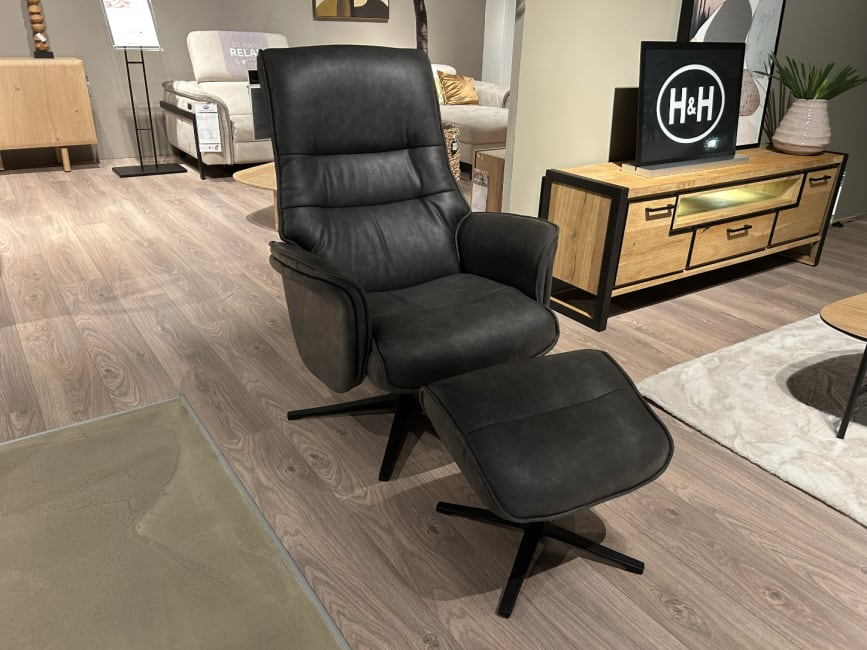 Relaxfauteuil (incl. poef) Lotis
