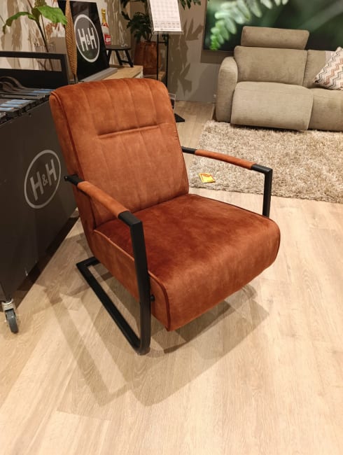 FAUTEUIL KARESE CUIVRE