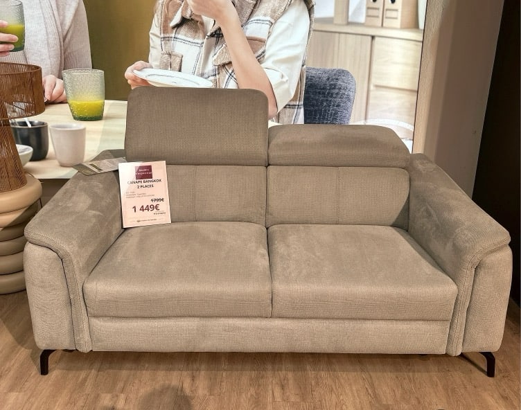 Canapé 2 places