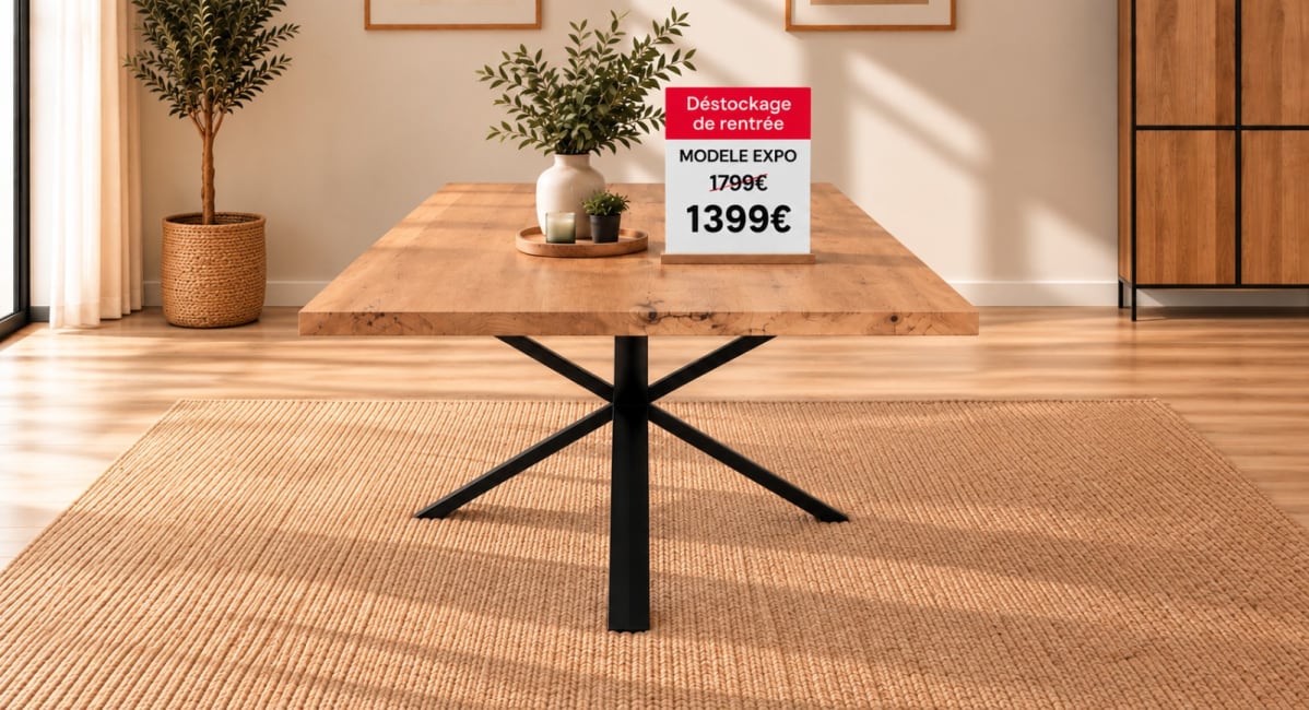 Table 210 x +/- 90/100 cm Tables