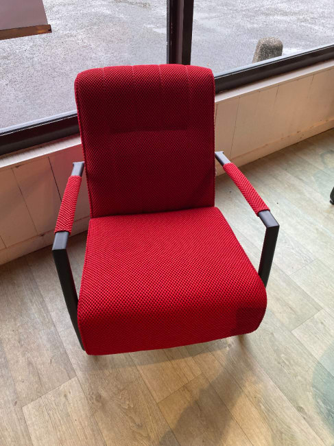 Fauteuil accoudoir noir