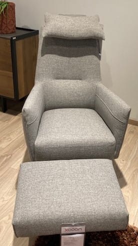 fauteuil + pouf matera