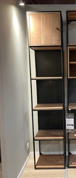 ETAGERE 5 NIVEAUX + 1 BLOC PORTE