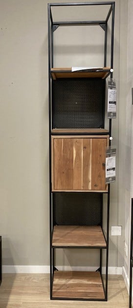 ETAGERE 5 NIVEAUX + 1 BLOC PORTE