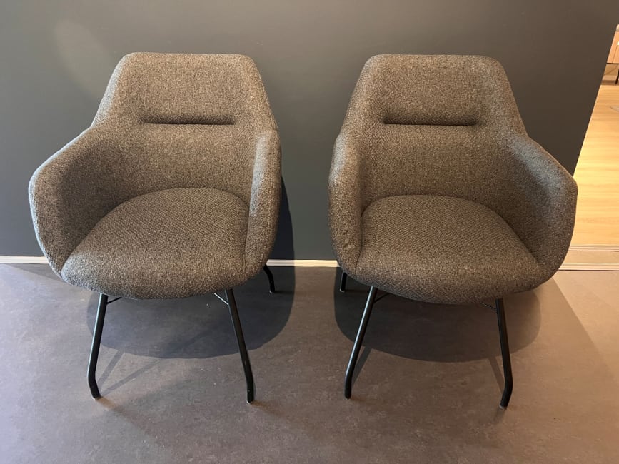 Set van 2x eetkamerstoel Liv