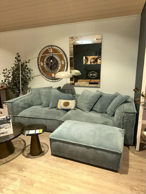 Canapé 4 places + pouf ROCHESTER