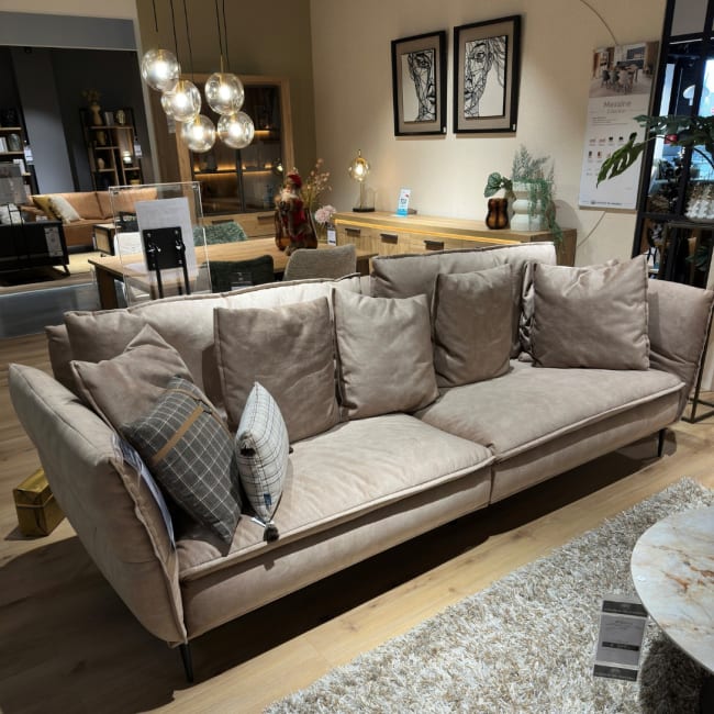 Canapé 4 places droit