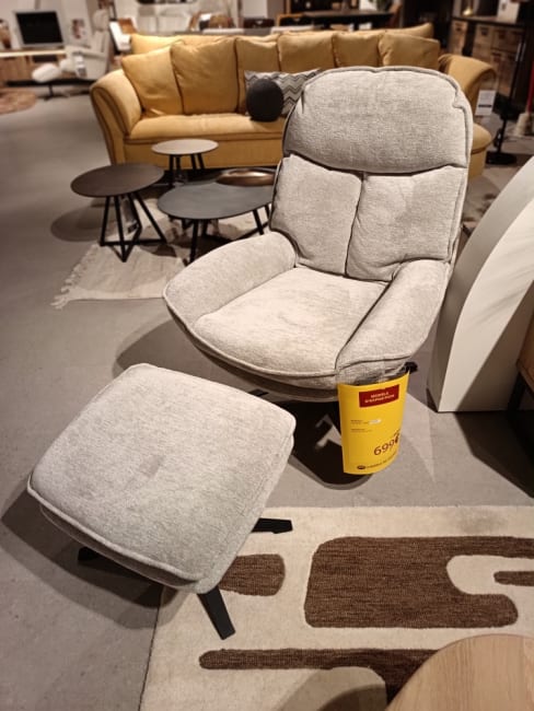 FAUTEUIL+POUF