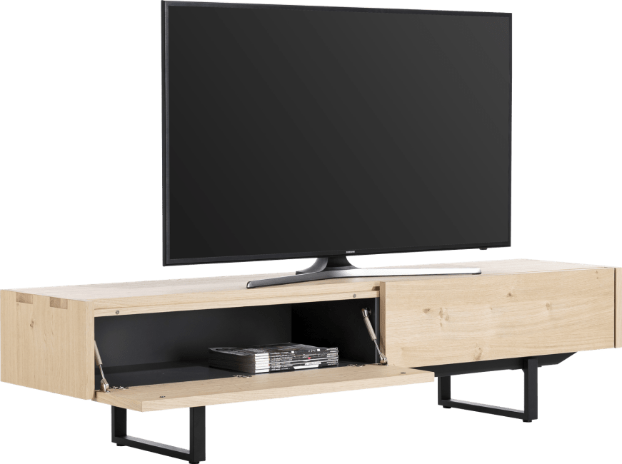 XOOON - Modali - Scandinavisch design - tv dressoir 190 cm - 1-lade + 1-klep