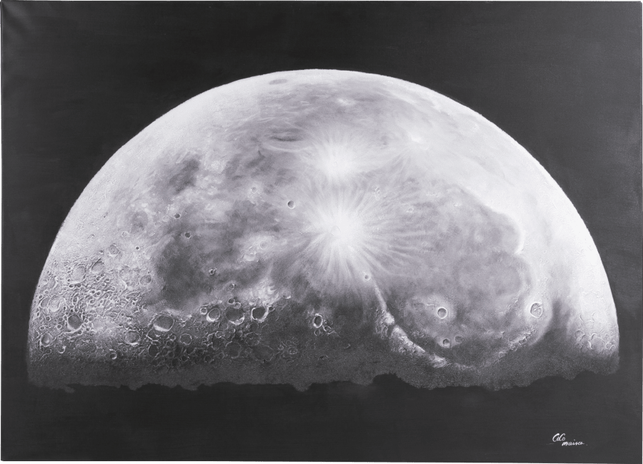 COCOmaison - Coco Maison - Moderne - Moon toile imprimee 180x130cm
