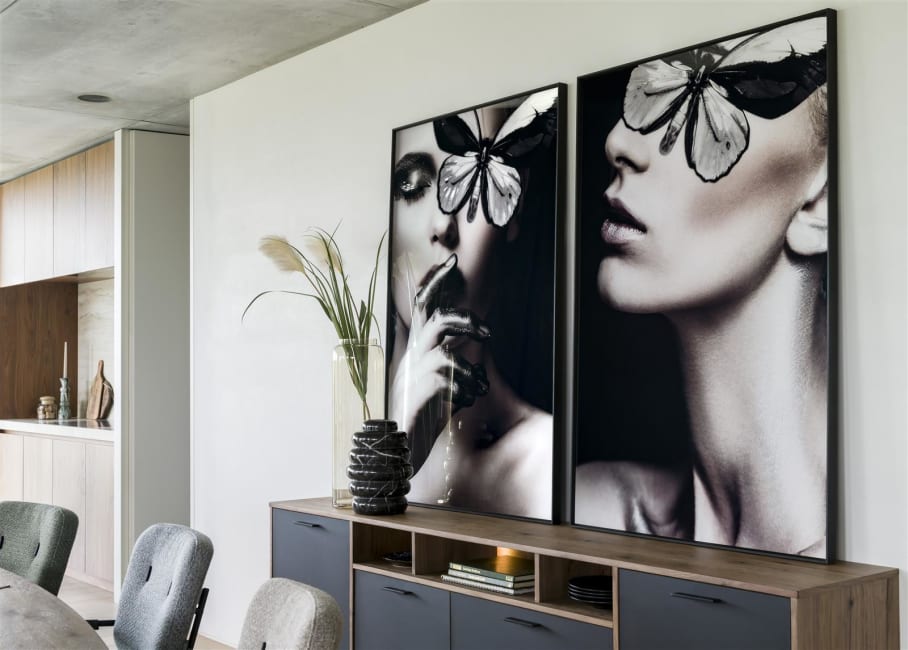 COCOmaison - Coco Maison - Moderne - Mysterious B toile imprimee 90x140cm