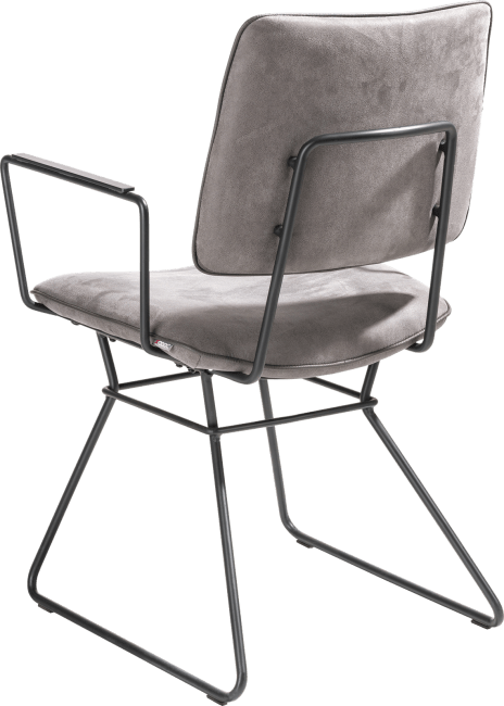 XOOON - Otis - design Scandinave - fauteuil - cadre noir - Kibo